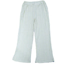 CREAM  LUREX WIDELEG RIB PANTS BEIGE 9 10 YEARS-1