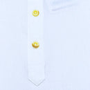 White Mandarin Collar Kurta Shirt-2