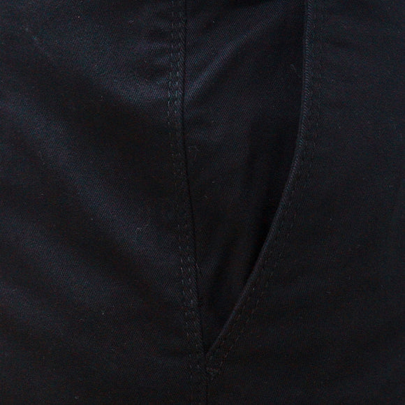 Black Chino Trousers Black 34
