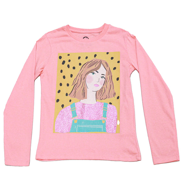 Orange L S Basic Tshirts Orange