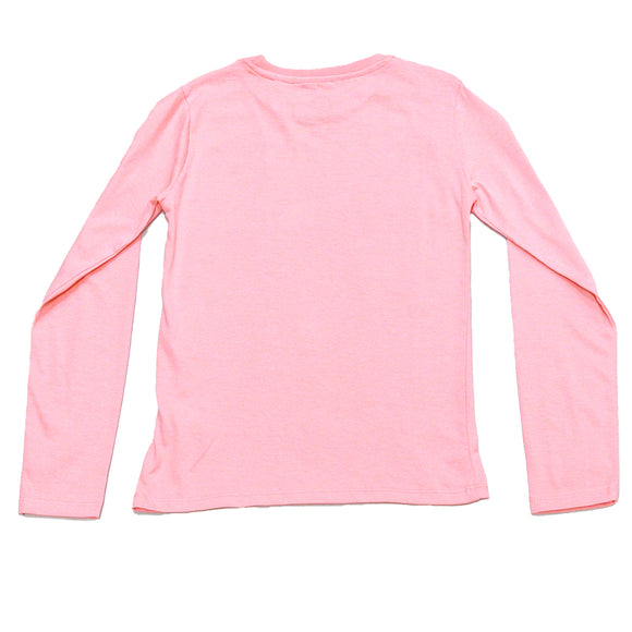 Orange L S Basic Tshirts Orange