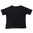 Black Acid Boxy Fit T Shirts Black-3