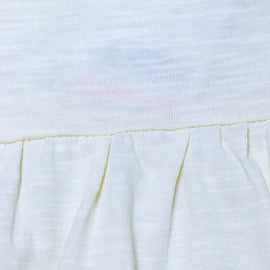 Ivory  Long Sleeves Plain Blouse - 0