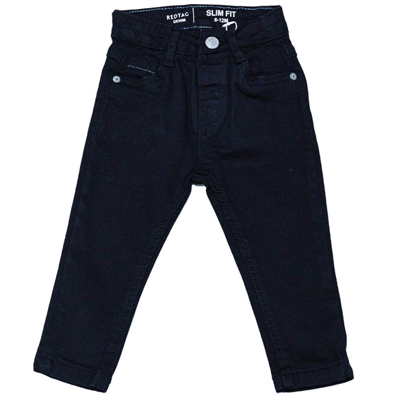 Black Basic Denim Black 3 6 Months