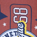 Orange Lion Printed Short Sleeve T Shirt-2