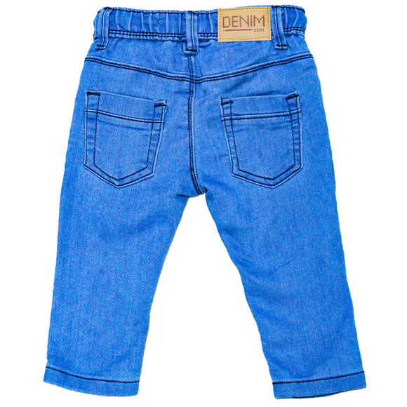 KNIT DENIM LIGHT WASH LIGHT WASH 12 18 MONTHS