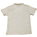 Biege Zipper Polo with Pant-3