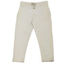 Biege Zipper Polo with Pant-4