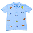 Boys Junior Embroidered Polo Assorted-1