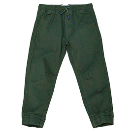 Green Twill Jogger