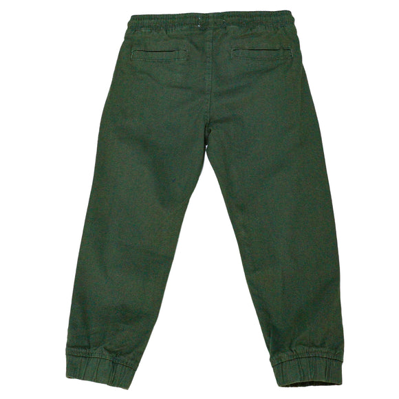 Green Twill Jogger
