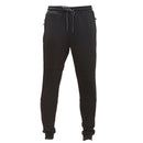 Black Jog Pant With Zip Pockets Black-1