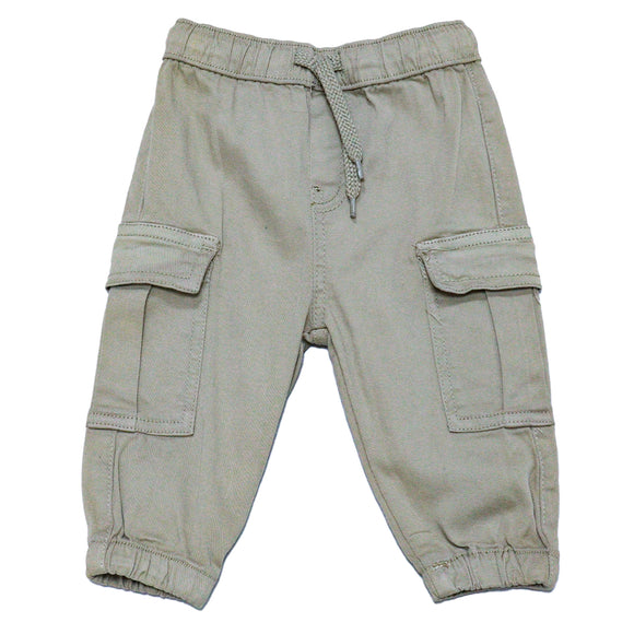 TAN CARGO TWILL JOGGER TAN 12 18 MONTHS