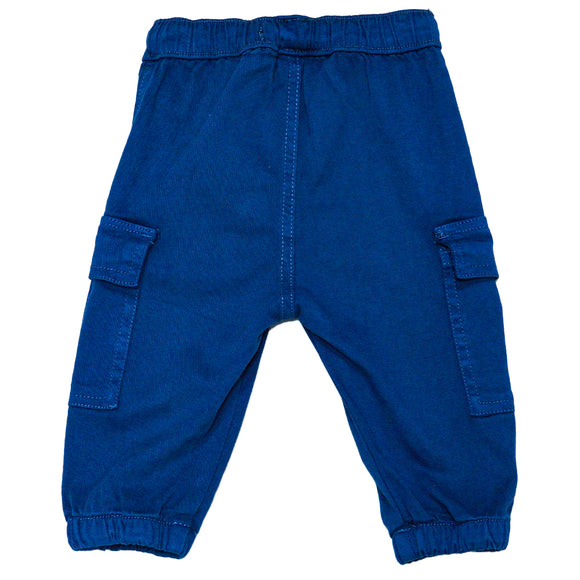 ROYAL BLUE CARGO TWILL JOGGER ROYAL 6 12 MONTHS