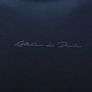 Black Tipped T Shirt With Logo Black-2