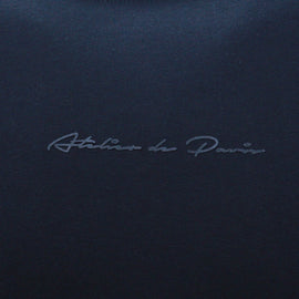 Black Tipped T Shirt With Logo Black - 0