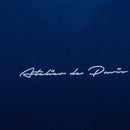 Navy Tipped T Shirt With Logo Navy-2