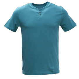 Teal Green Henley T Shirt Teal