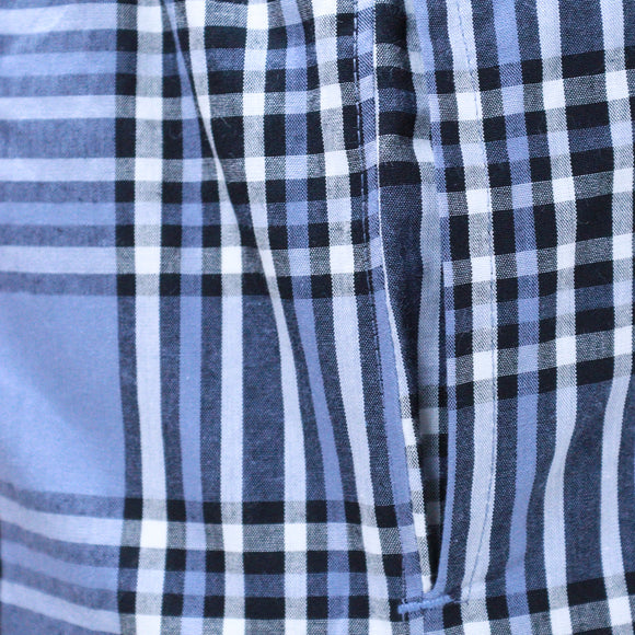 Check Pyjma Bottom Dark Green