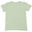 Pale Yellow Printed Short Sleeve T Shirt-3