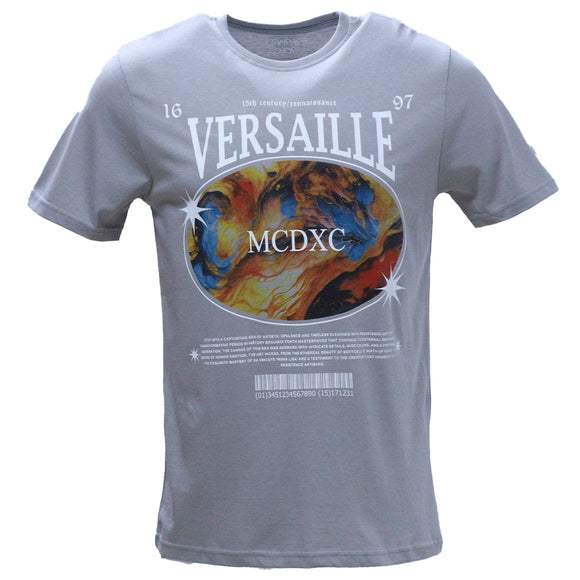 Stone Graphic T Shirt Stonewash