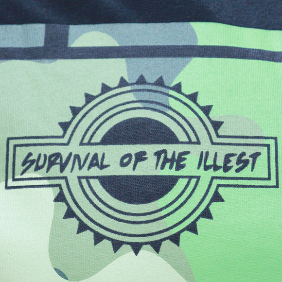 Black Graphic T Shirt Black