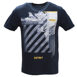 Black Graphic T Shirt Black