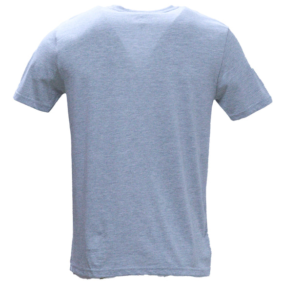 Grey Graphic T Shirt Mid Grey