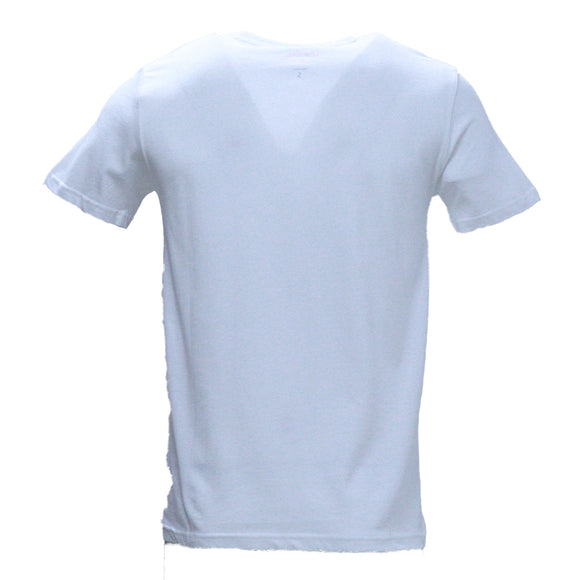 White Graphic T Shirt White