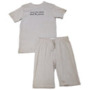 Beige Hold The Vision Nightsuit-1