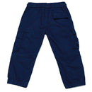 Navy Soft Fabric Cargo Pocket Jogger-3