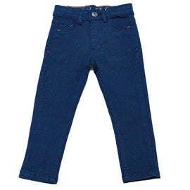 Navy 5 Pocket Coloured Denim