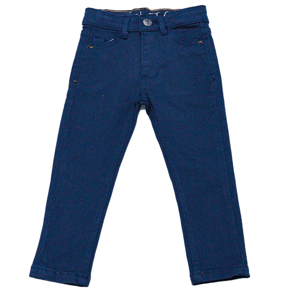 Navy 5 Pocket Coloured Denim