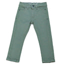 Olive 5 Pocket Coloured Denim Dark Green 6 7 Years-1
