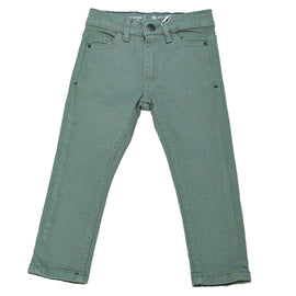 Olive 5 Pocket Coloured Denim Dark Green 6 7 Years