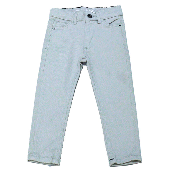 Pastel Grey 5 Pocket Coloured Denim Mid Grey 6 7 Years