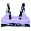White Purple Padded 2Pcs Pack Bra Assorted-5
