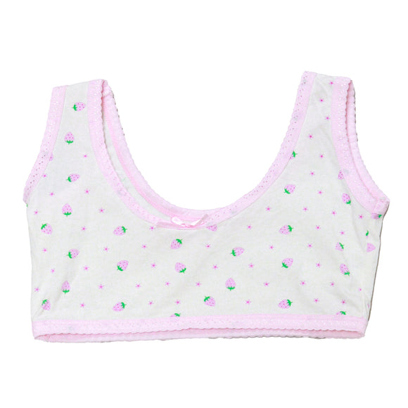 Pink White Aop 2Pcs Pack Bra Assorted