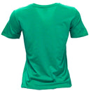 Green Peanuts Embroidered T Shirt Green-3