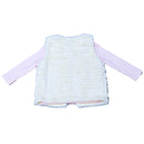 Pale Pink T Shirt With Gillet And Leggings-3