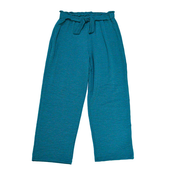 GREEN JACQUARD CULOTTES GREEN 11 12 YEARS