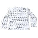 Cream Allover Print Casual Sets-2