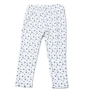 Cream Allover Print Casual Sets-5