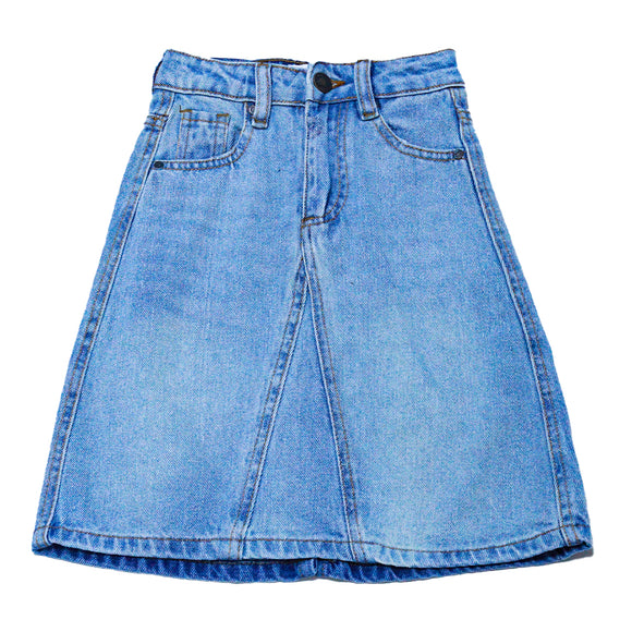 Blue Denim Skirt