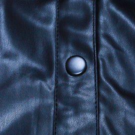 BLACK PU SHIRTS BLACK 11 12 YEARS - 0