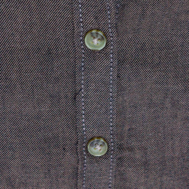 Solid Beige Double Pocket Flannel Check Shirt - 0