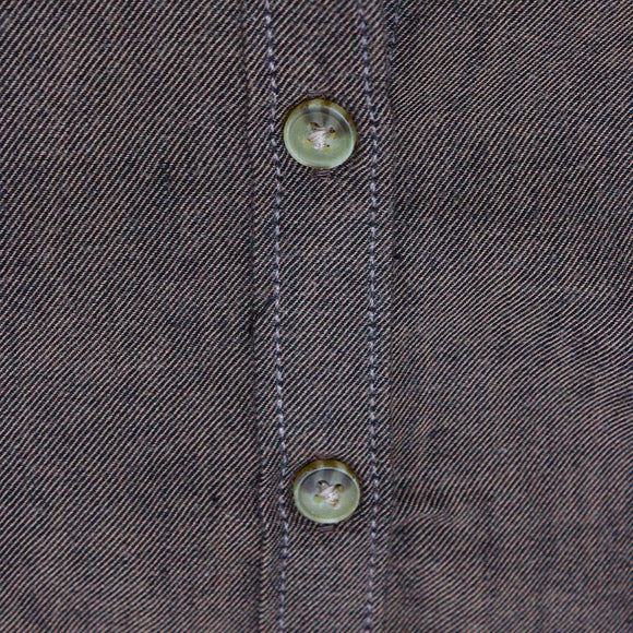 Solid Beige Double Pocket Flannel Check Shirt