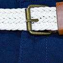 Navy Belted Casual Trouser-2