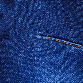 Dark Wash Knit Denim Jogger - 0