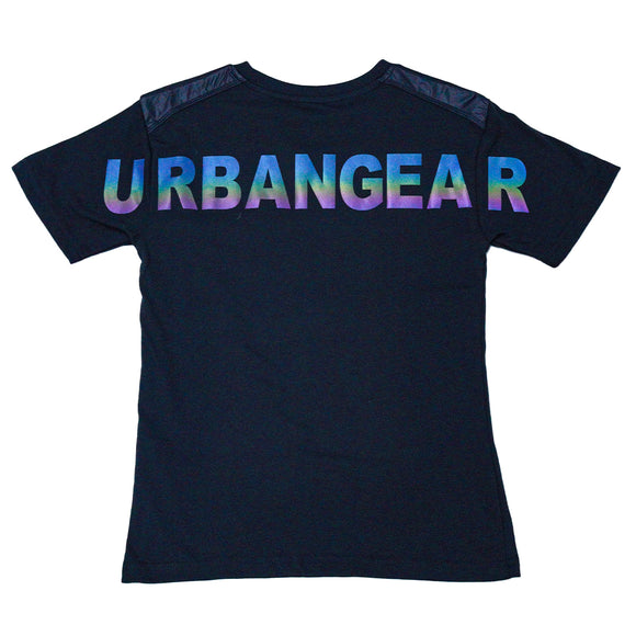 Black Heatseal Mesh Pocket Tee